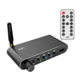 thumbnail image 2 of Adaptador de audio,Receptor Transmisor Analógico,Receptor Transmisor Audio Adaptador Inalámbrico,Convertidor de audio auxiliar de 3,5 mm CON control remoto,Convertidor DAC CUTICAT Adaptador de audio, 2 of 8