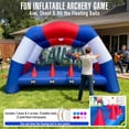 thumbnail image 4 of 14.1x6.5x8.8Ft Inflatable Archery Range Floating Ball Shooting Archery Target Interactive Sport Games with 2 Longbow + 6 Arrows+8 Balls, Perfect for Backyard, Indoor & Outdoor Fun, 4 of 9