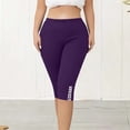 thumbnail image 6 of Neewe Womens Biker Shorts, High Waisted Yoga Shorts for Women Running Gym and Workout-Purple L, 6 of 8