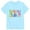 A-Light Blue2167, variant on JAJAHO Kids T-Shirt Short Sleeve Tee Boys Girls Easter Bunny Letter Print Crewneck Casual Loose Fit Pullover Tops