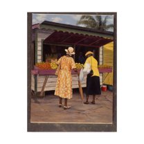 Trademark Fine Art 'Miss Crystal And Pearl' Canvas Art by Bill Makinson