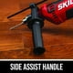 thumbnail image 4 of Taladro percutor Skil HD182002, 7,5 A, 1/2 pulgadas, con cable y 100 brocas, 4 of 7