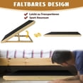 thumbnail image 3 of Dog Stairs for Small Dogs, Foldable Cat Stairs, Height Adjustable Pet Ramp, 3 of 5