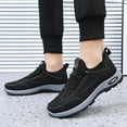 thumbnail image 3 of Mens Hiking Walking Shoes Fashion Breathable Mesh Non Slip Work Fashion Sneakers Casual Non Slip Driving Oxfords Loafers, 3 of 7