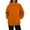 Orange, variant on Women's Hoodless Solid Color Pullover Sweater with Side Pocket Long Sleeve Crewneck Soft Comfortable Casual Wear for Everyday Outfits Womens Casual Pullover Tops Long Sleeves Casual Shirts