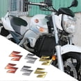 thumbnail image 2 of 2pcs/set S Logo 3d Motorcycle Body Trunk Decor Styling Decals Sticker For Suzuki Mengxi, 2 of 4