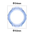 thumbnail image 3 of Funda transparente para reloj inteligente para Huami Amazfit T-Rex PRO/T-Rex (púrpura) Ndcxsfigh Para estrenar, 3 of 9