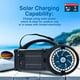thumbnail image 3 of Supersonic SC-1073ERF Solar Power Bluetooth Speaker with FM Radio, LED Torch Light and Fan USB/SD Input, FM Radio, 3 Wind Speed, for Picnic, Barbecue, Camping, Hurricane Emergency, 3 of 5
