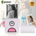 thumbnail image 2 of Poooli Pocket Thermal Printer 58mm Wireless BT Printer 300dpi with 1 Roll Thermal Paper for Printing Labels Lists Photos Making Journals Hand Account Planner Compatible with Android iOS, 2 of 7