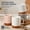 Straight-Multicolor, variant on 16oz Ceramic Coffee Mugs Set of 4, Stackable Straight-Sided Cups for Coffee, Latte, Tea, Hot Chocolate, Cappuccino, Microwave & Dishwasher Safe, Durable Kitchen Drinkware, Khaki White