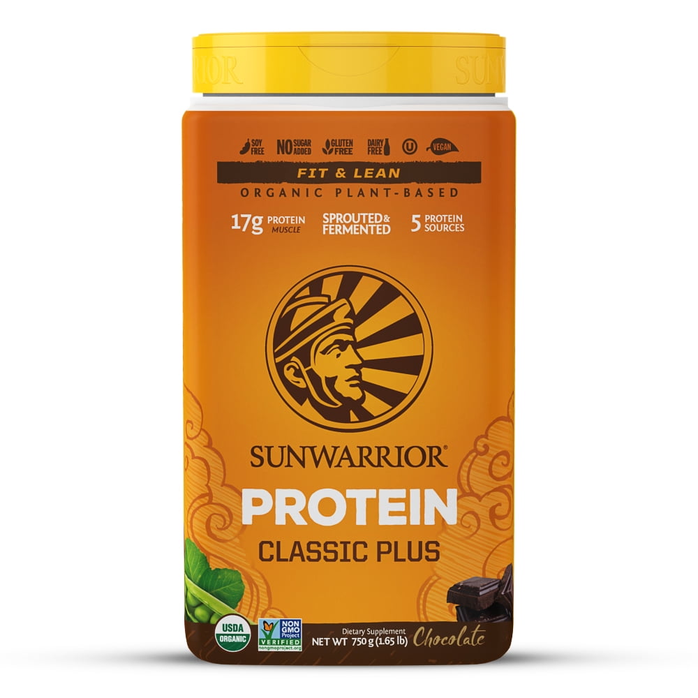 sunwarrior classic protein chocolate