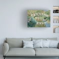 thumbnail image 2 of Trademark Fine Art Claude Monet The Japanese Bridge, Giverny Canvas Wall Art - 35x47, 2 of 5