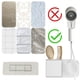 thumbnail image 4 of Estante Baño Estantes Flotantes Montaje en Pared Con Organizador Almacenamiento Autoadhesivo, 4 of 9