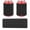 101#Black, variant on Plastic Can Cooler Sleeve 5mm Thick, Spring Snap Insulated Drink Coolie for 12oz Cans, Secure Grip Beverage Sleeve for Beer and Soda, Rollable Compact Can Holder for Parties and Outdoor