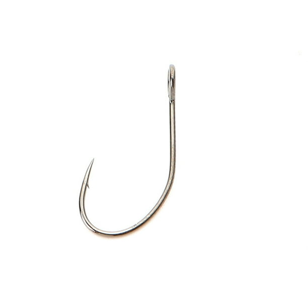 Leadingstar Carbon Steel 6#/8#/10# Fishing Hooks Big Eye Hook Barbed Hooks  DIY Assist Fishing Tools 