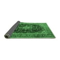 thumbnail image 2 of Ahgly Company Indoor Rectangle Medallion Emerald Green Traditional Area Rugs, 2' x 3', 2 of 4