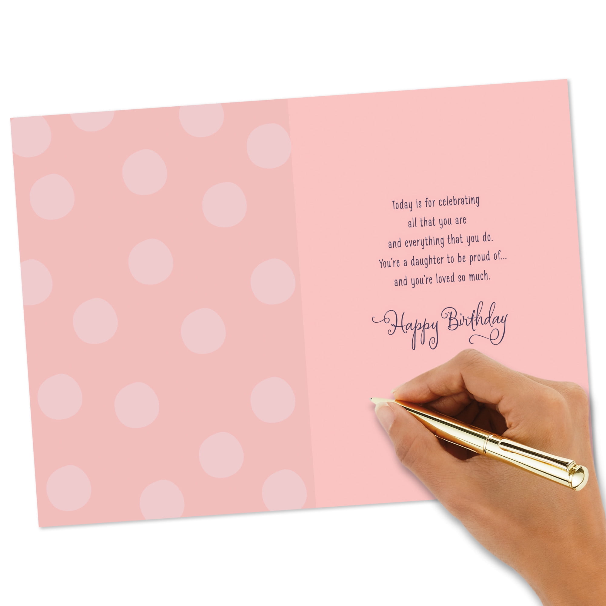 Hallmark Birthday Card for Daughter (Celebrating All That You Are)