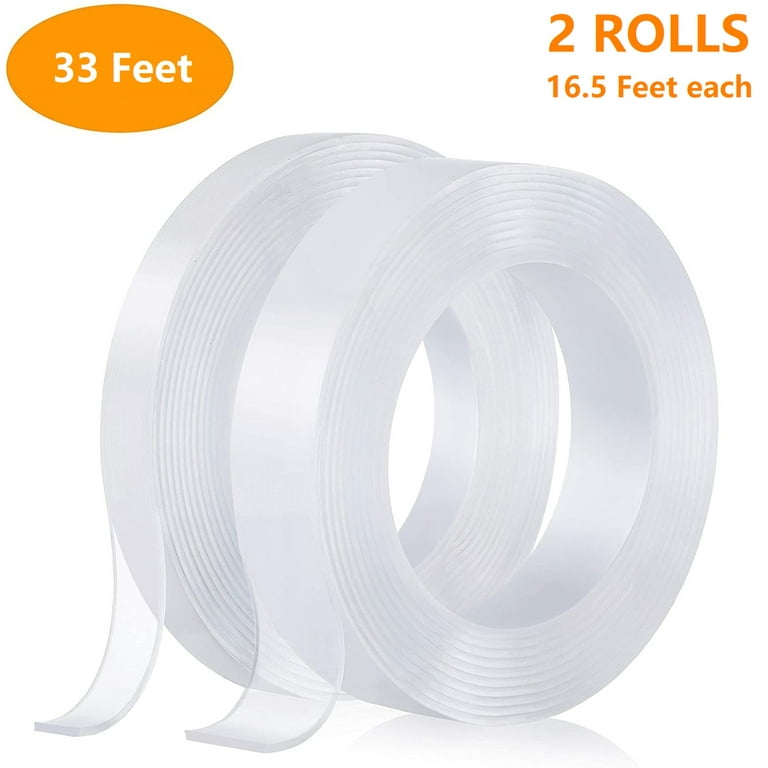 Double Sided Tape Heavy Duty Nano Tape Double Sided Mounting Tape for  Walls, Traceless Removable Carpet