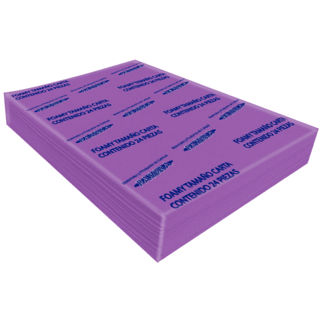 24 Pliegos lamina Foamy liso PASCUA fomi liso, goma eva para decoracion, manualidad tamaño carta