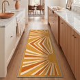 thumbnail image 5 of GENIMO 2'x3' Entryway Rug, Machine Washable Non Slip Low Pile Area Rug for Front Door Kitchen Bathroom, Warm Minimalist,Mustard Gold, 5 of 5