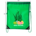 thumbnail image 2 of Easter Basket Bags, Bulk Drawstring Backpacks, Party Favor Goody Bags for Easter - Gone Hunting, 2 of 2