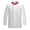 Red, variant on Chef Jacket Button Closure Front Pocket Long Sleeves Stand Collar Lint-free Cooking Clothes Catering Kitchen Chef Uniform Custom for Everyday Life