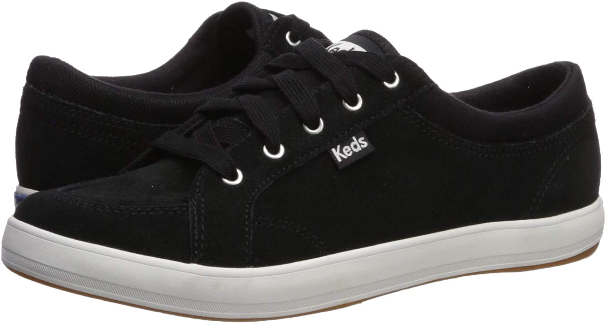 Keds Womens Center Suede Mix Sneaker 