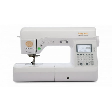 Baby Lock BL220B Brilliant Quilting Sewing Machine 190 Stitches Including 10 One-Step Buttonhole, Hands-Free Knee Lift, Advanced Needle Threader