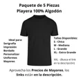 thumbnail image 3 of Playeras De Hombre Manga Corta Pack 5 Piezas Mayoreo Lisas, 3 of 6