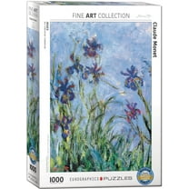 Irises (Detail) by Claude Monet 1000-Piece Puzzle