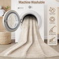 thumbnail image 5 of UERMEI 8'x10' Washable Area Rugs for Living Room, Washable Non-slip Soft Indoor Modern Vintage Rug for Bedroom Dining Room Office Home Decor Carpet, Beige, 5 of 6