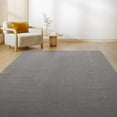 thumbnail image 1 of Mainstays Basic Tufted Silver Grey, Machine Washable Area Rug 6x8, Ideal for Any Room in the House, 1 of 5