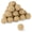 Beige-2 inch, variant on 2 Inch Gray Round Ceramic Balls For Indoor Outdoor Fire Pits Fireplaces