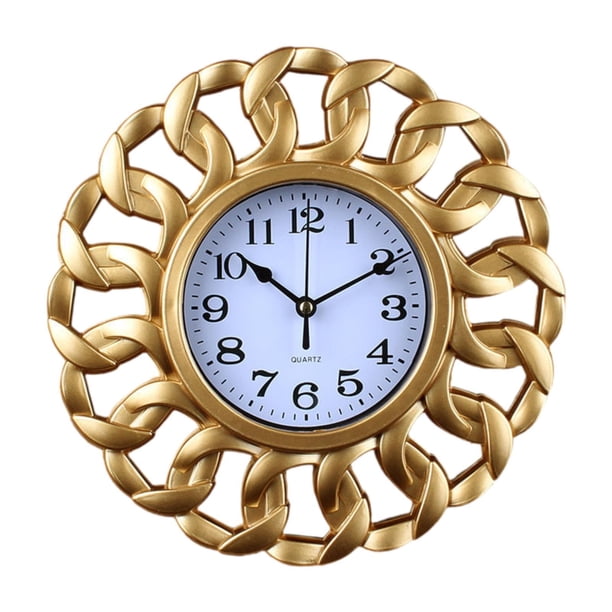 Reloj de pared creativo, elegante y silencioso para decorar la pared de la oficina, el dormitorio o la sala de estar. Estilo C
