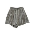 thumbnail image 2 of ylioge Pajama Shorts for Women Casual Solid Color Lightweight-Modal Elastic Waist Wide Leg Loose Comfort Loungewear Sleepwear Pajamas Bermuda Short, 2 of 3