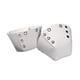 thumbnail image 3 of Protectores de dedos Zulema equipo de cuero Artificial puntera deportiva extraíble Blanco, 3 of 5
