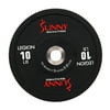 Sunny Health & Fitness Olympic Bumper Weight Plate 10 lbs