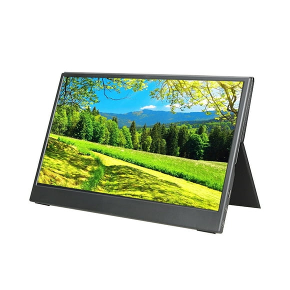 EDHITNR Clearance Portable Monitor 13.3 Inch,2K UHD HDR IPS Laptop Computer Monitor USB-C External Screen With Speakers For PC,Phone,Game Console, Included Black and Friday Deals 90% off
