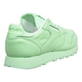 thumbnail image 3 of Reebok Classic Leather Pastels Womens Shoes Mint Green/White bd2773, 3 of 6