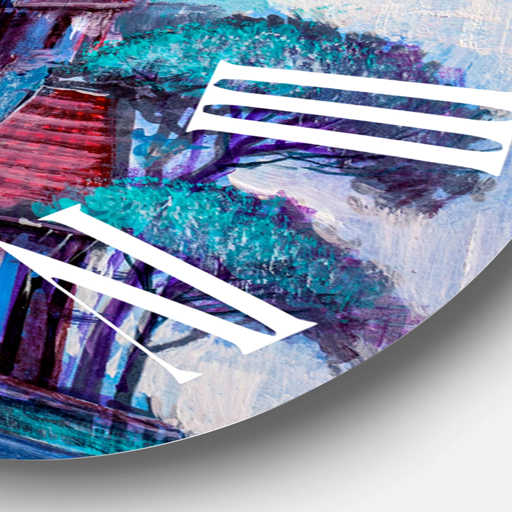 Designart 1 in Traditional Wall Clock