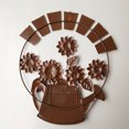 thumbnail image 4 of Decoración De Pared De Salón Creativa De País Americano BIENVENIDO Colgante De Decoración De Hierro De Girasol Pintado A Mano-Naranja, 4 of 14