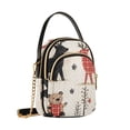 thumbnail image 7 of FORMRS Crossbody Bag for Women Quilted Travel Shoulder Cell Phone Purse with Chain Strap Handbag, Retro Christmas Forest, 7 of 7
