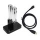thumbnail image 1 of Cargador de controlador compatible con Nintendo Switch modelo estación de carga estación de carga para Switch con USB tipo C negro, 1 of 5
