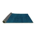 thumbnail image 2 of Ahgly Company Indoor Rectangle Abstract Turquoise Blue Modern Area Rugs, 6' x 9', 2 of 4