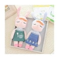 thumbnail image 3 of Primo Passi 7" Metoo Angela Baby Plush Keychain, Green, 1, 3 of 4