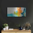 thumbnail image 6 of Luxe Metal Art 'Tidal Abstract I' by Sisa Jasper Metal Wall Art, 24"x12", 6 of 7