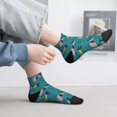 thumbnail image 2 of Pofeuu Dachshund Dog Print 30cm Socks, Adult Running Hiking Socks for Youth and Adult, 2 of 7