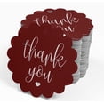thumbnail image 4 of Inkdotpot Real Silver Foil Thank You Bridal Shower Tags Favor Hang Paper Tags 100 Piece, 4 of 7