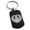 Black, variant on Stainless Steel Scarab Beetle Rising Sun Engraved Dog Tag Keychain Keyring