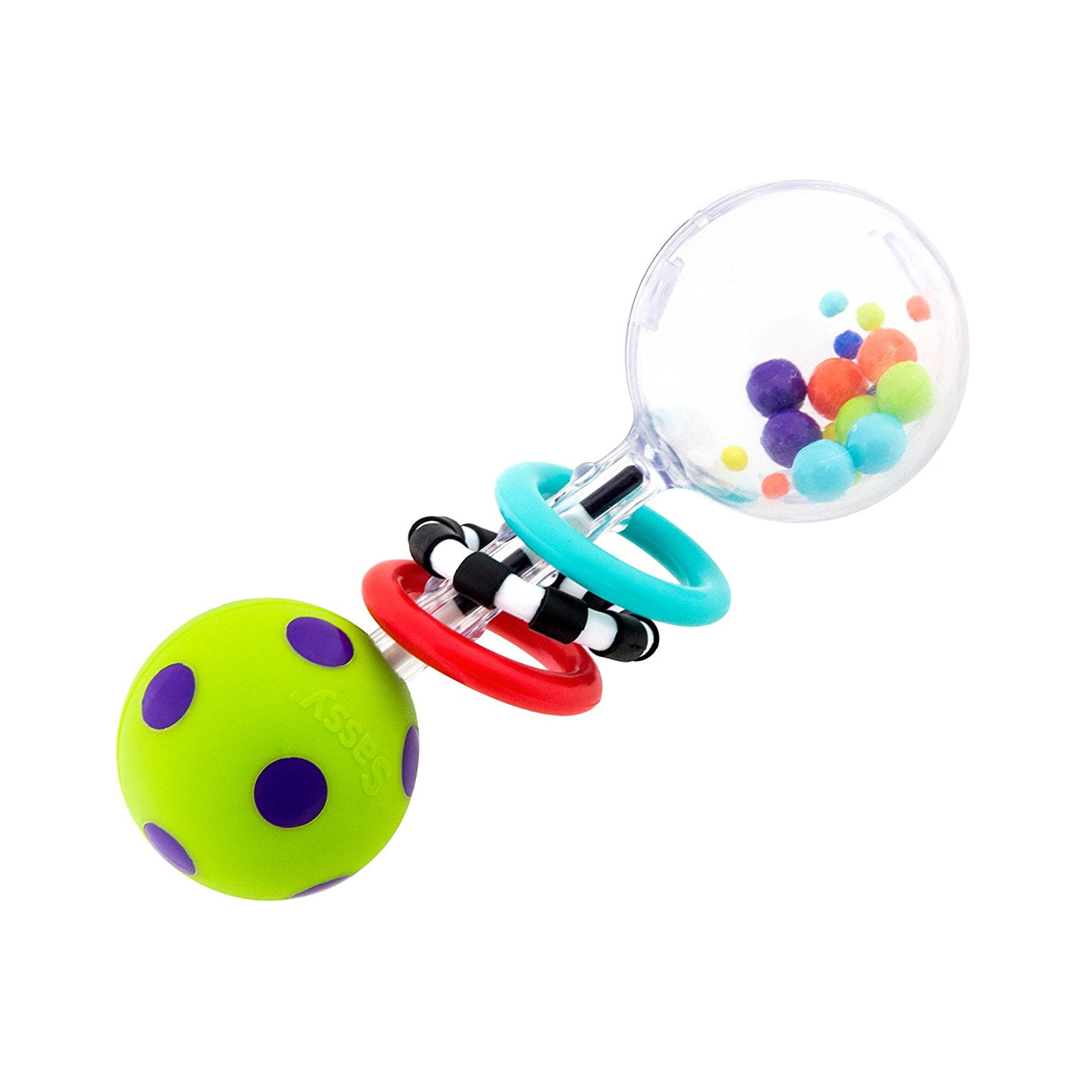 sassy spin shine rattle